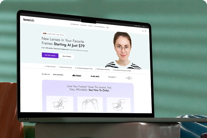 Go Lens Lab Website Design and WordPress Development Project